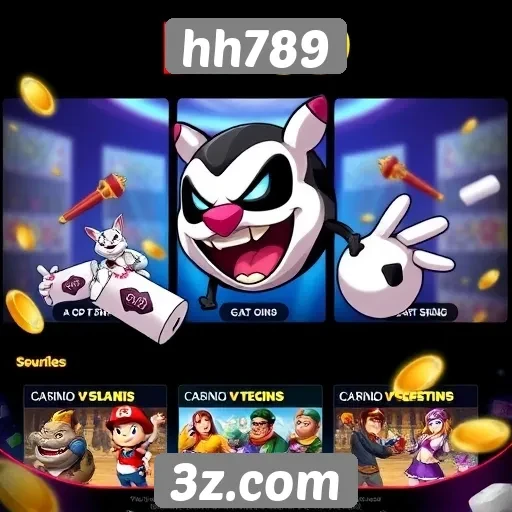 Promoções de jogos atraem novos usuários no hh789